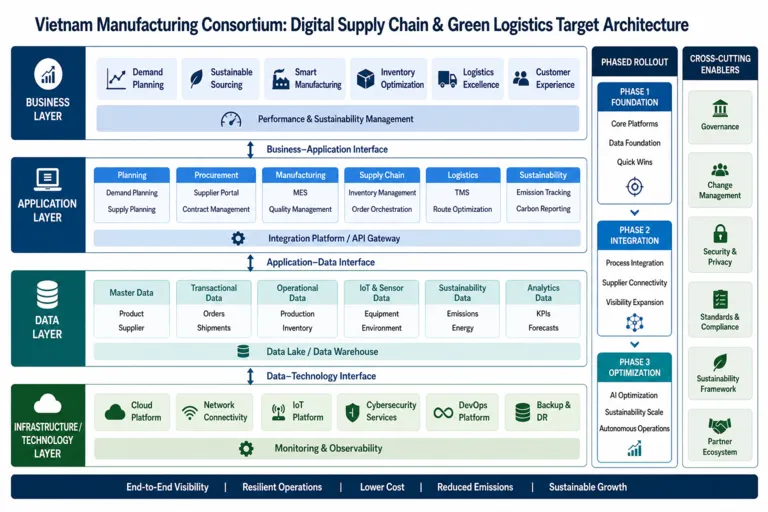 Architecture — Efficiency Unleashed: Innovating Vietnam’s Supply Chain Dynamics