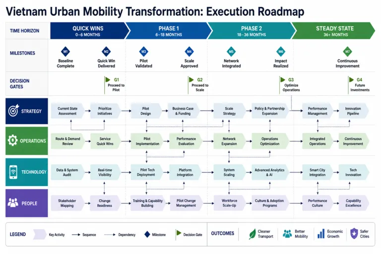 Roadmap — On the Move: Transforming Vietnam’s Transport System for a Sustainable Future