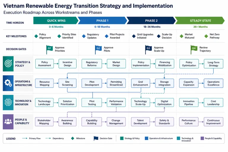 Roadmap — Power Shift: Transforming Vietnam into a Renewable Energy Leader