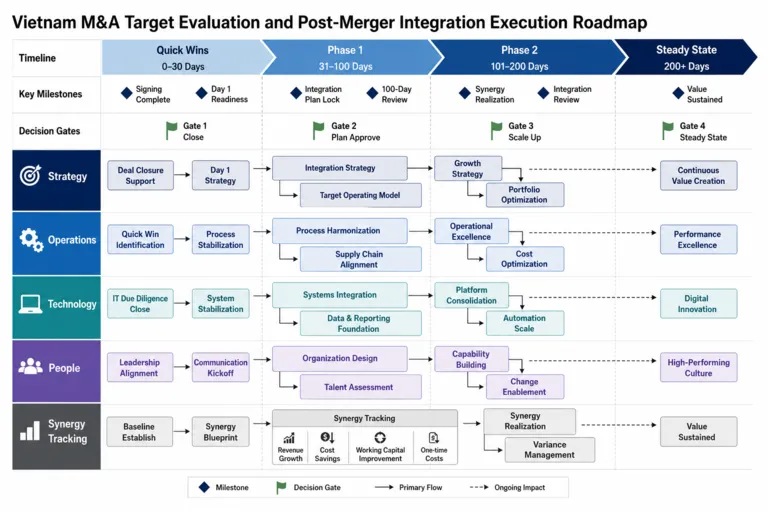 Roadmap — Synergy Vietnam: Facilitating Strategic Consolidation in a Growing Sector
