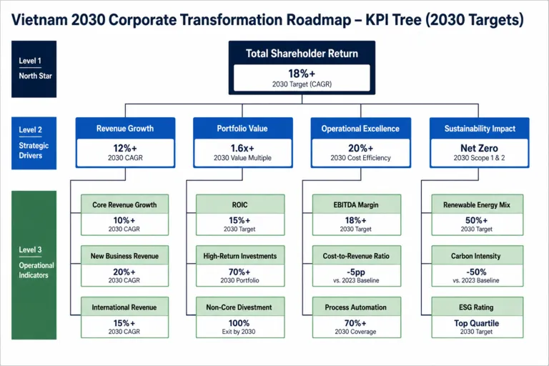 Kpi — Vision 2030 Vietnam: Crafting a Long-Term Corporate Transformation Roadmap