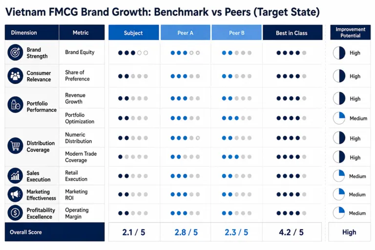 Benchmark — FreshWave Vietnam: Strengthening Brand Growth in a Competitive FMCG Market
