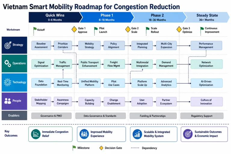 Roadmap — Urban Motion Vietnam: Designing Smart Mobility for Expanding Cities