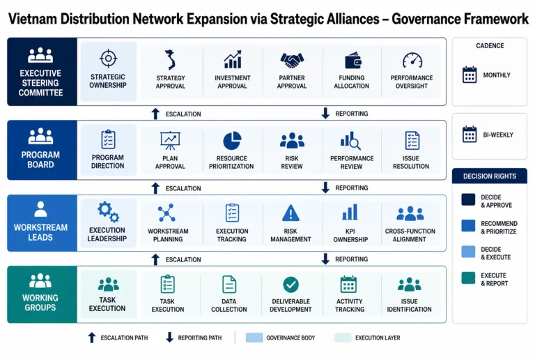 Governance — Network Expansion Vietnam: Building Strategic Alliances for Scalable Growth